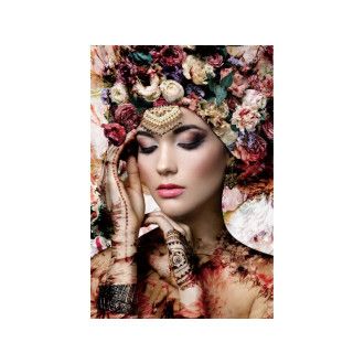  OBRAZ FLOWER WOMAN II 80X120 FLOWERWOMANII80 Meble Signal 