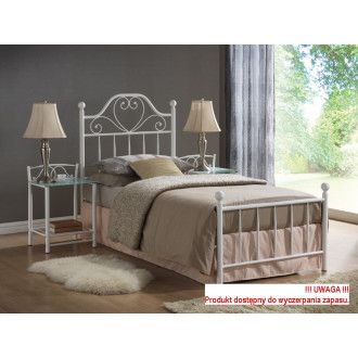  ŁÓŻKO LIMA 90X200 KOLOR BIAŁY LIMA90 Meble Signal 