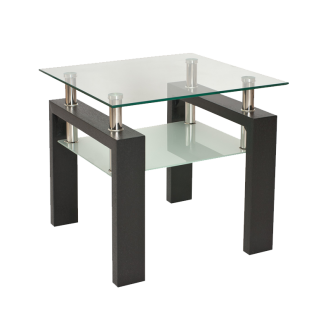  ŁAWA LISA D TRANSP./VENGE 60x60x55 LISADVH Meble Signal 