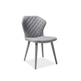 KRZESŁO LOGAN SZARY TAP.80 LOGANSZ