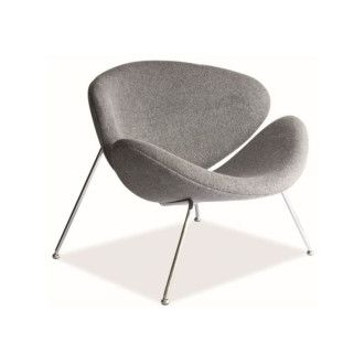  FOTEL MAJOR SZARY / CHROM MAJORSZ Meble Signal 