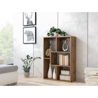  REGAŁ MATRIX II DĄB WOTAN 100X80 MATRIX2DW Meble Signal 