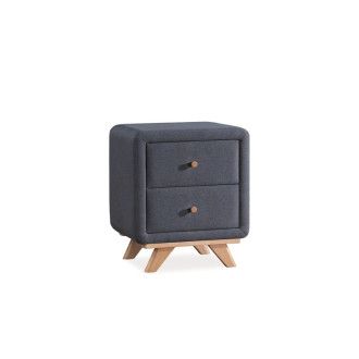  SZAFKA NOCNA MELISSA KOLOR SZARY TAP. 02 MELISSASNSZ Meble Signal 