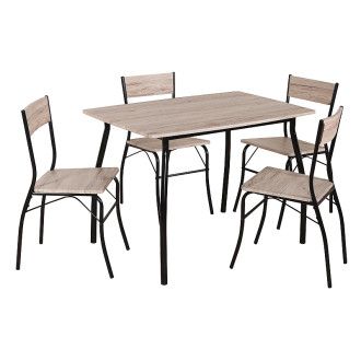  ZESTAW MODUS DĄB / CZARNY MODUSDC Meble Signal 