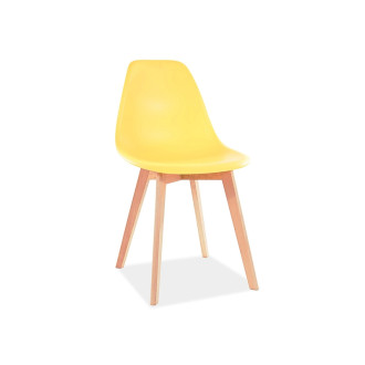 KRZESŁO MORIS BUK/ŻÓŁTY MORISBUZO