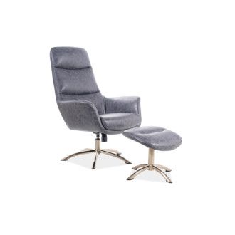  FOTEL NIXON SZARY TAP. 180 NIXONSZ Meble Signal 