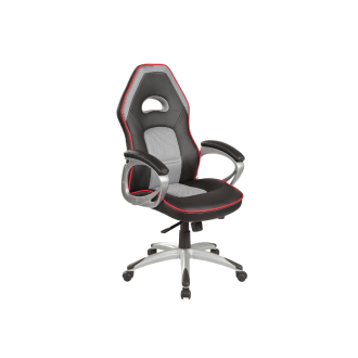  FOTEL OBROTOWY Q-055 CZARNY/SZARY OBRQ055 Meble Signal 