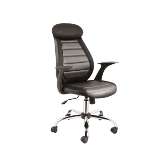  FOTEL OBROTOWY Q-102 CZARNY OBRQ102CZ Meble Signal 