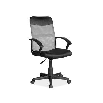  FOTEL OBROTOWY Q-702 SZARY/CZARNY OBRQ702SZC Meble Signal 