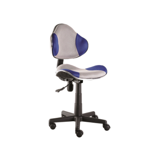  FOTEL OBROTOWY Q-G2 NIEBIESKO/SZARY OBRQG2NSZ Meble Signal 