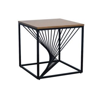  ŁAWA ORION DĄB/CZARNY 55X55 ORIONDC Meble Signal 