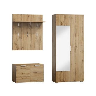  PRZEDPOKÓJ ZESTAW P-005 DĄB WOTAN P005DW Meble Signal 