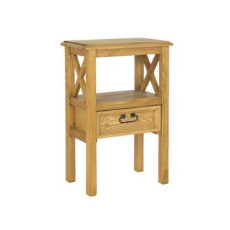  STOLIK POPRAD BRĄZ MIODOWY 50X35 POPRADBM50 Meble Signal 