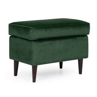  PODNÓŻEK RON VELVET ZIELONY BLUVEL 78 / WENGE RONV78W Meble Signal 