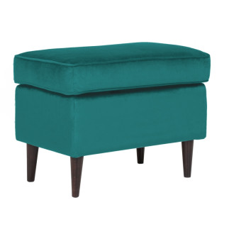  PODNÓŻEK RON VELVET TURKUS BLUVEL 85 / WENGE (P) RONV85WP Meble Signal 