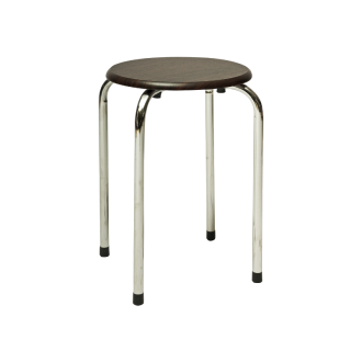  TABORET CHROM / CIEMNY BRĄZ TABCCB Meble Signal 