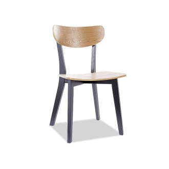 KRZESŁO TACOMA DĄB/CZARNY TACOMADC