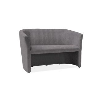  SOFA TM-2 CIEMNY SZARY LIRA 15 / WENGE TM2CSZ Meble Signal 