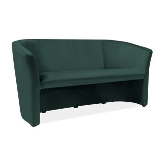  SOFA TM-3 VELVET ZIELONY BLUVEL 78 / WENGE TM3V78 Meble Signal 