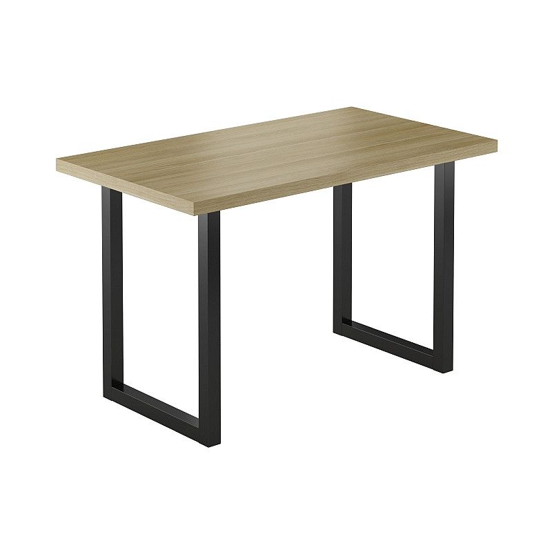  STÓŁ UNIVERS DĄB / CZARNY 120X68 UNIVERSDC120 Meble Signal 