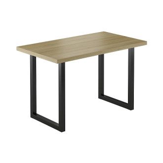  STÓŁ UNIVERS DĄB / CZARNY 120X68 UNIVERSDC120 Meble Signal 