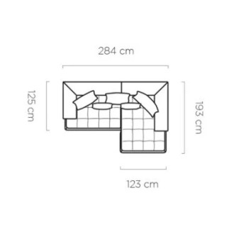 WERSAL NAROŻNIK SELEDO MINI