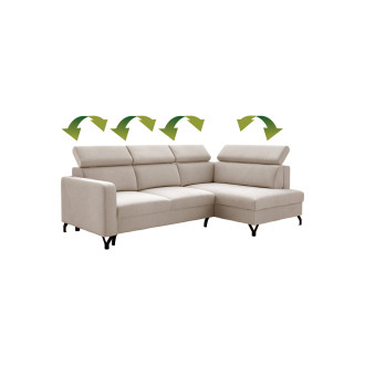 LIBRO NAROŻNIK ALLICANTE 2FL-BKR lub BKL-2FR