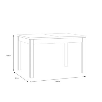 Meble Forte Stół rozkładany TBLT7081 Joakimis