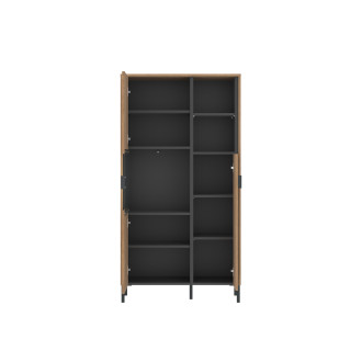 MEBLE WÓJCIK SHIRLEY DĄB WITRYNA 2D TYP SHIV101