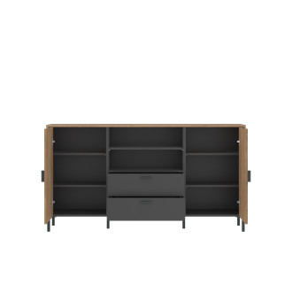 MEBLE WÓJCIK SHIRLEY DĄB KOMODA 2D2S TYP SHIK106