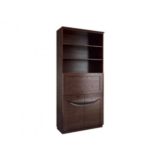 MEBIN BARI GABINET Witryna podwójna wysoka gabinet 2D z barkiem