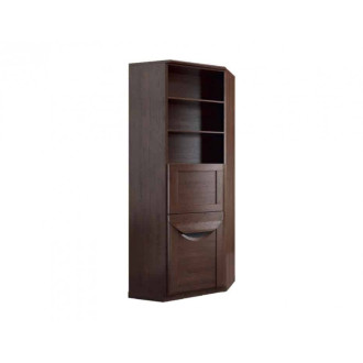 MEBIN BARI GABINET Witryna narożna wysoka 1D z barkiem