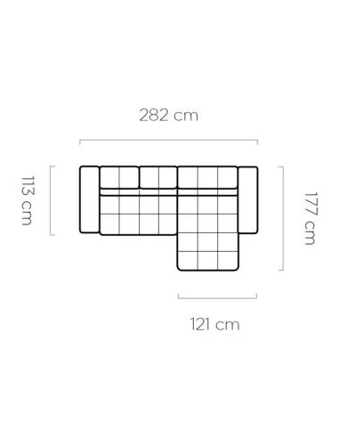 WERSAL NAROŻNIK ENZO S