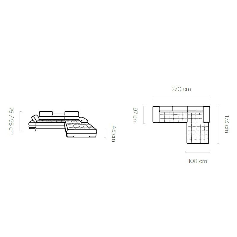 WERSAL NAROŻNIK SELVA MINI