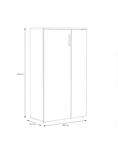 FORTE Szafka na buty BTS321 kolor C296A NET106