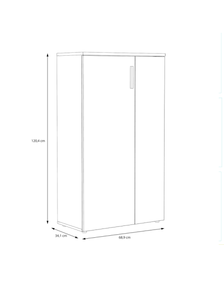 FORTE Szafka na buty BTS321 kolor C296A NET106