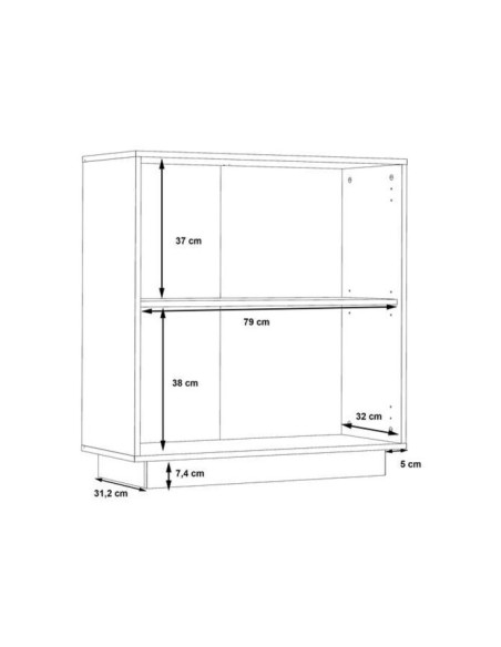 FORTE ANTUZA Komoda NTU221 kolor C251