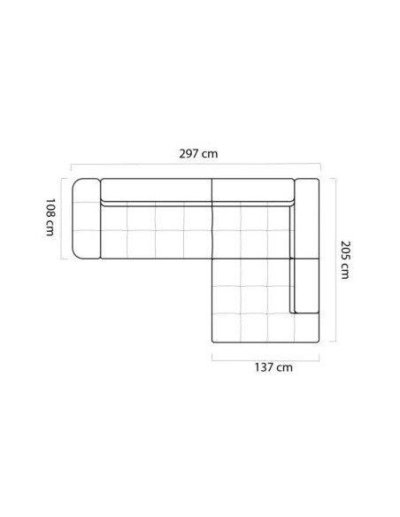 WERSAL NAROŻNIK BULL L