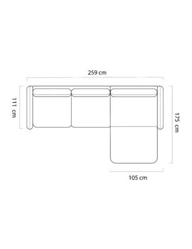 WERSAL NAROŻNIK CALVANO S