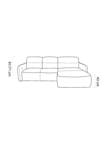 WERSAL NAROŻNIK CALVANO S