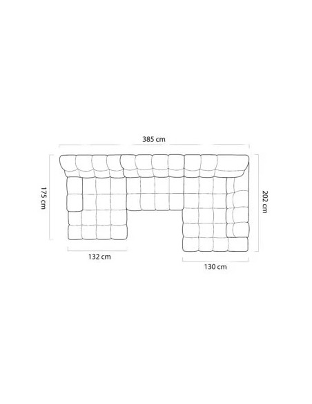 WERSAL MEBLE NAROŻNIK CAMPILE XL