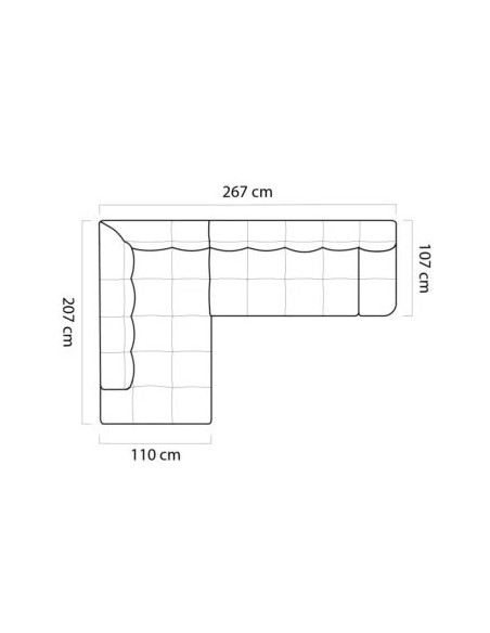 WERSAL MEBLE NAROZNIK COCOON L