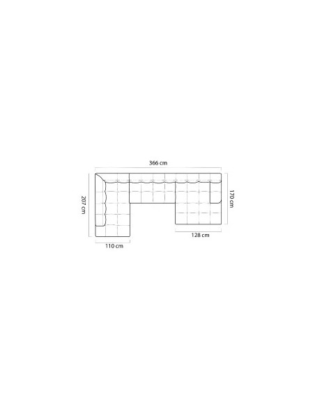 WERSAL MEBLE NAROZNIK COCOON XL