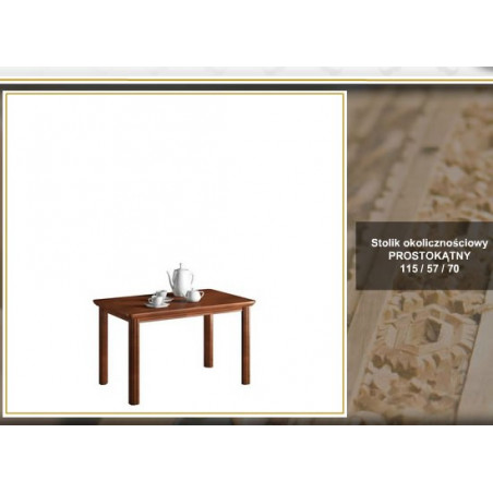 LATZKE RUPERT STOLIK OKOLICZNOŚCIOWY PROSTOKĄTNY