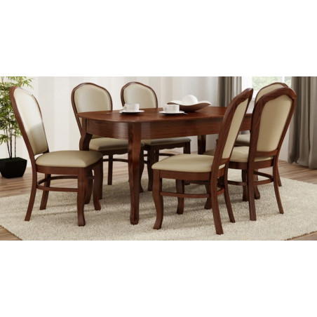 BOMAR STÓŁ FRYDERYK 80x135-200 BUK