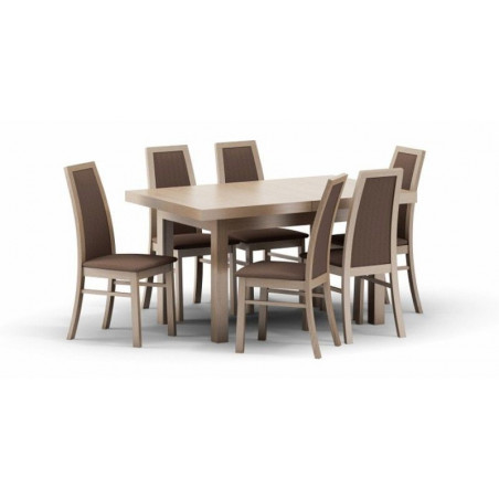 BOMAR STÓŁ JÓZEF 2 90x140-300 BUK