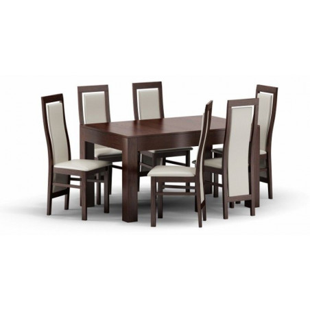 BOMAR STÓŁ JÓZEF 4 90x140-300 BUK