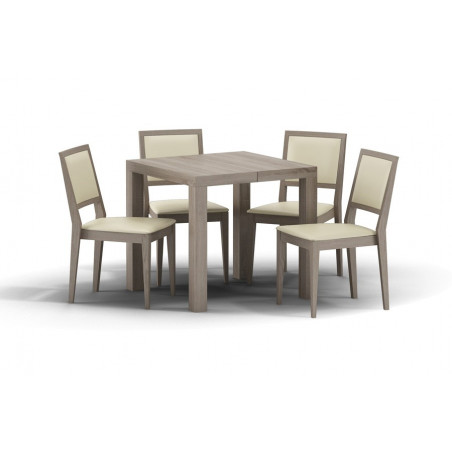 BOMAR STÓŁ RICO 80x80-230 BUK