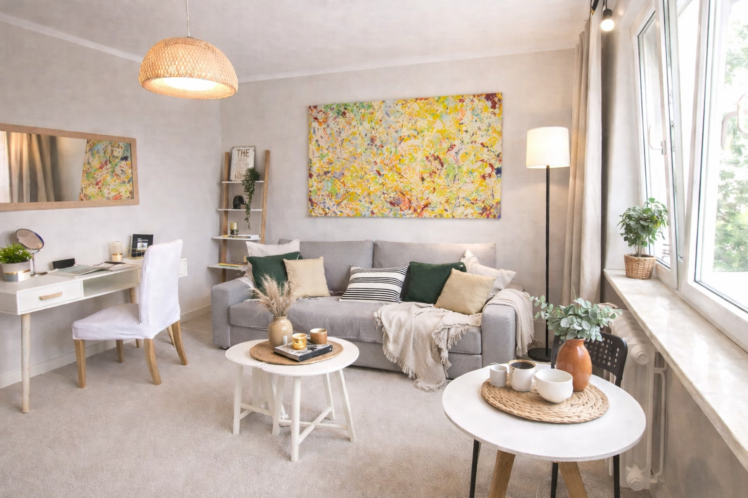 MAŁY SALON W BLOKU – 7 BŁĘDÓW, KTÓRE ZABIERAJĄ PRZESTRZEŃ 