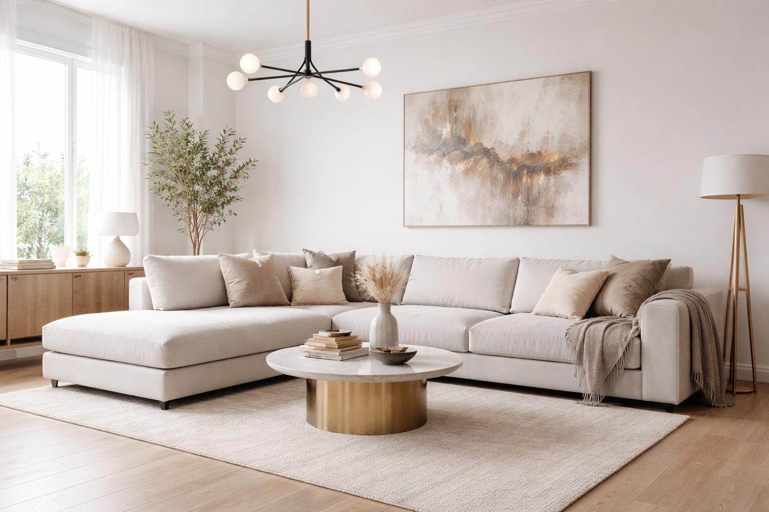 Jak ustawić narożnik w salonie? 5 układów, które naprawdę działają